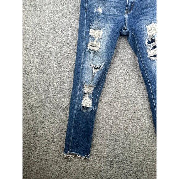 Kancan Signature Buckle exclusive cropped Jeans Sz 26 - Picture 2 of 10